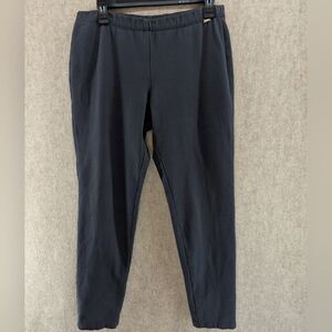 St. John Sport  Ankle Stretch Ponte Pull On Pants  Womens Small, Grey